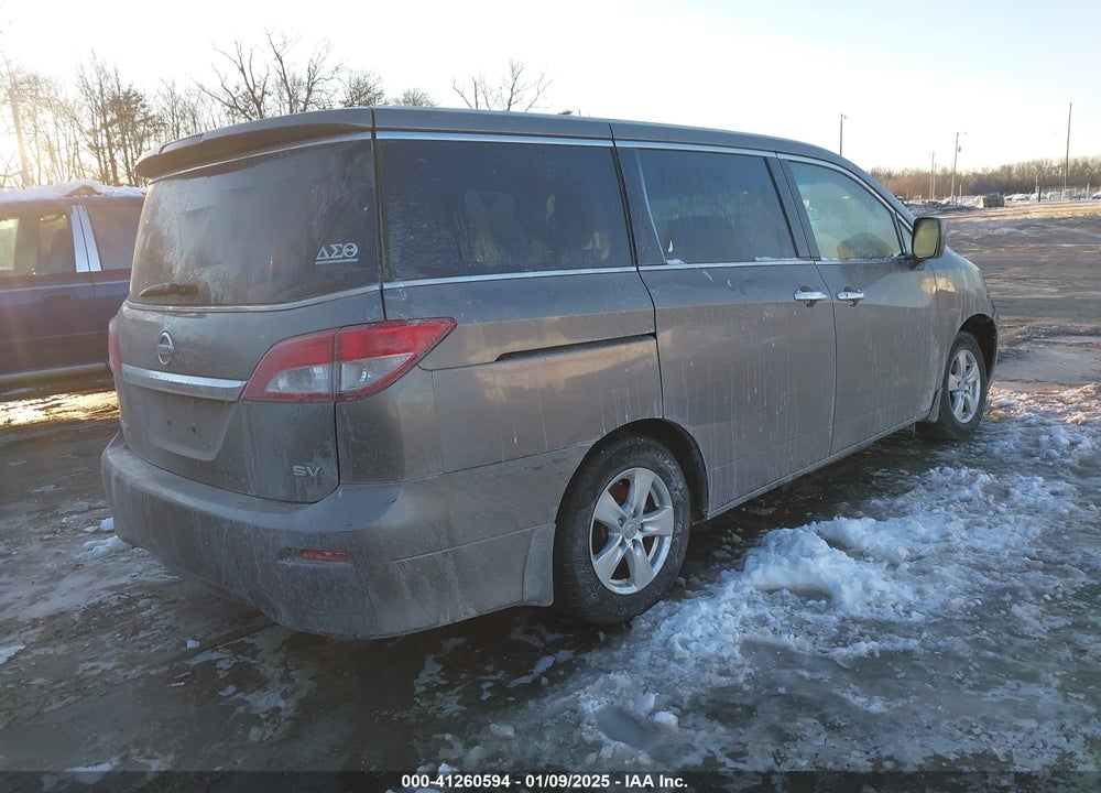 2015 NISSAN QUEST SV VIN: JN8AE2KP7F9134377