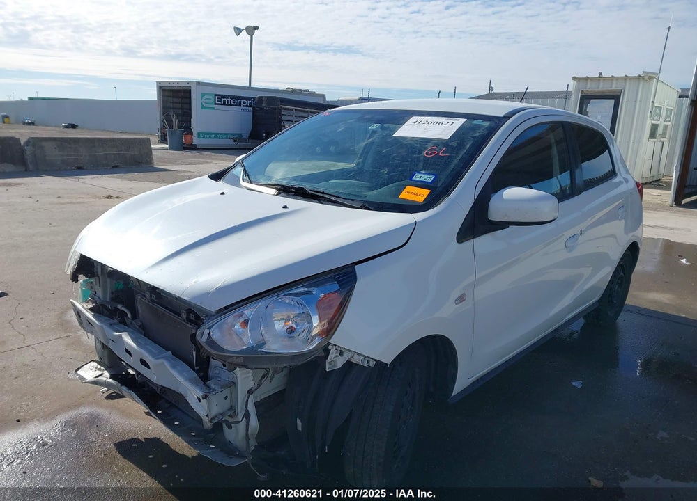 2019 MITSUBISHI MIRAGE VIN: ML32A3HJ2KH005535