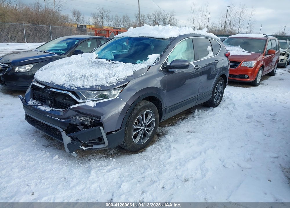2022 HONDA CR-V AWD EX VIN: 2HKRW2H57NH637365