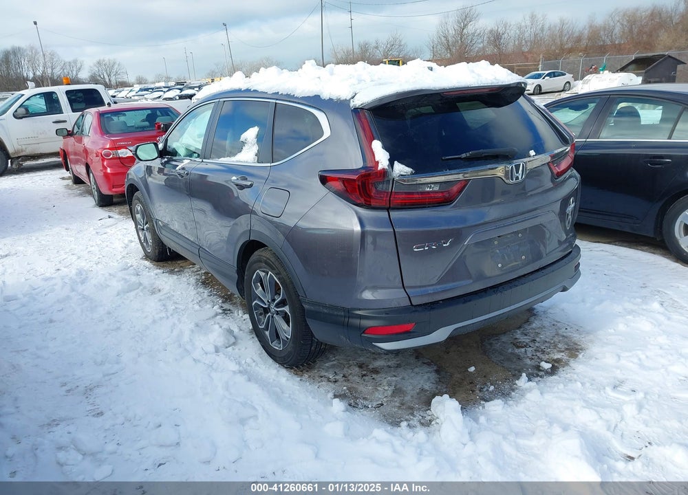 2022 HONDA CR-V AWD EX VIN: 2HKRW2H57NH637365