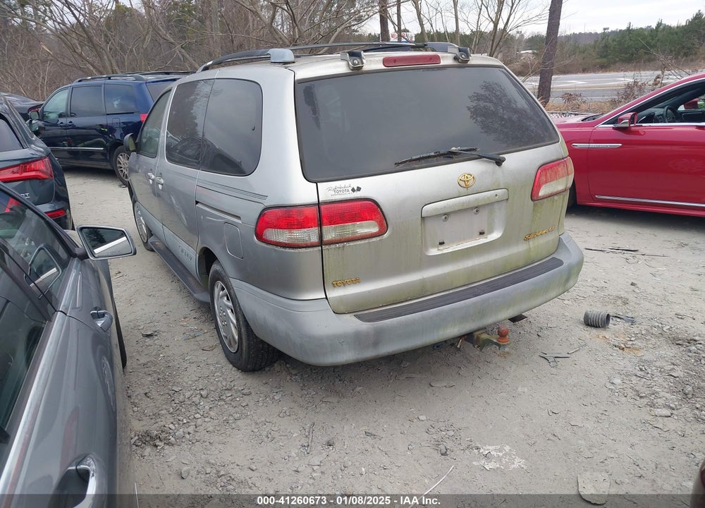 2001 TOYOTA SIENNA LE VIN: 4T3ZF13C91U395861