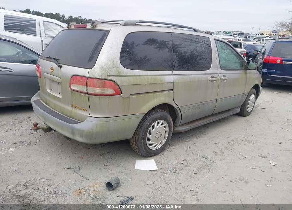 2001 TOYOTA SIENNA LE VIN: 4T3ZF13C91U395861