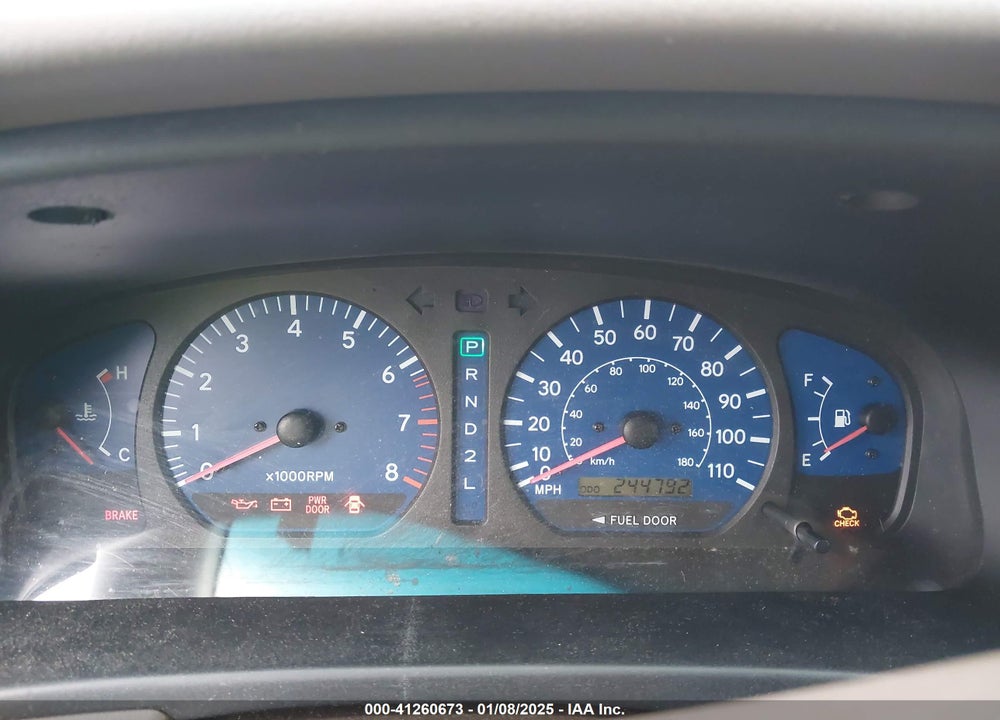 2001 TOYOTA SIENNA LE VIN: 4T3ZF13C91U395861