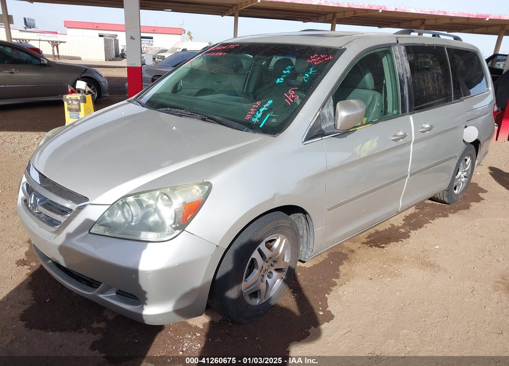 2005 HONDA ODYSSEY EX-L VIN: 5FNRL38635B416920