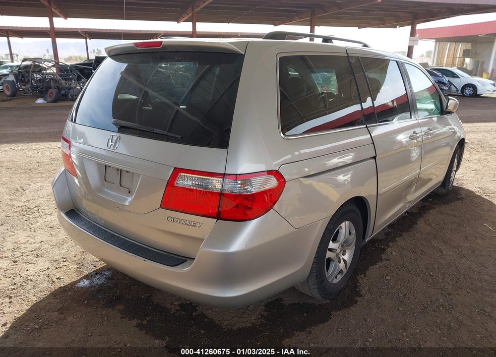 2005 HONDA ODYSSEY EX-L VIN: 5FNRL38635B416920