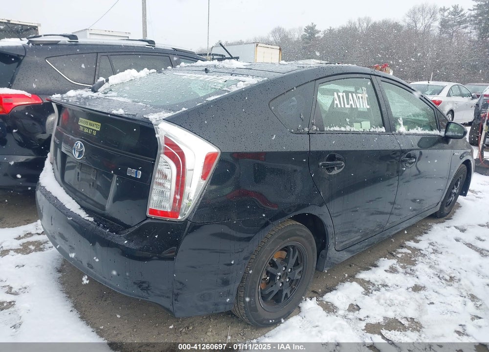 2012 TOYOTA PRIUS VIN: JTDKN3DU5C1529547