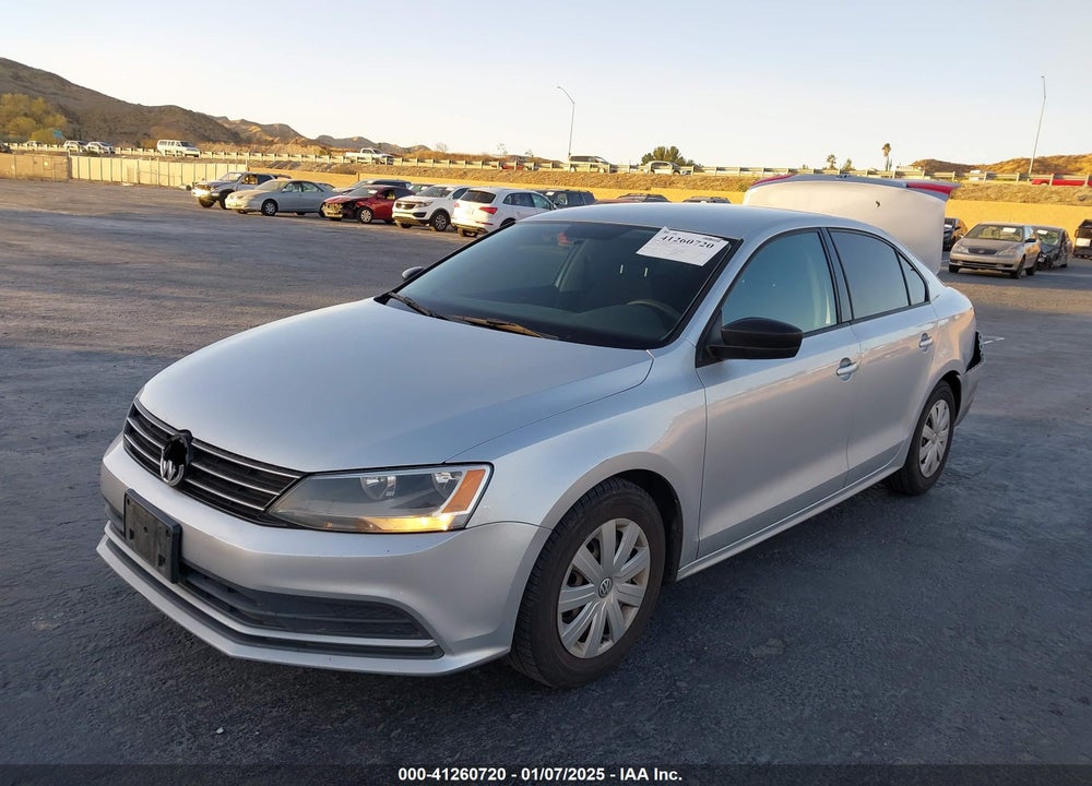 2015 VOLKSWAGEN JETTA 2.0L S VIN: 3VW2K7AJ1FM333409