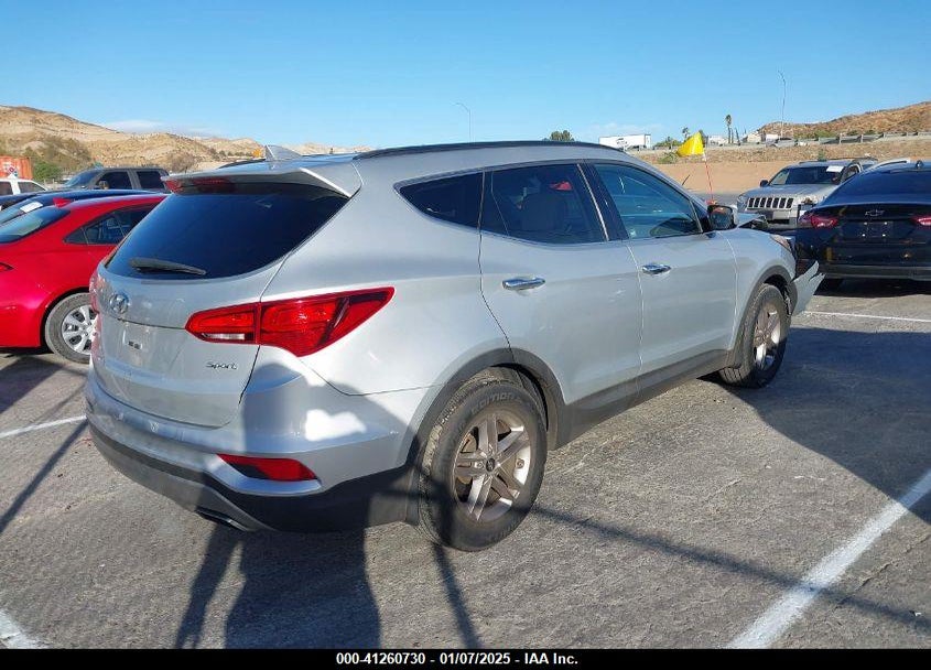 2017 HYUNDAI SANTA FE SPORT 2.4L VIN: 5XYZU3LB4HG462514
