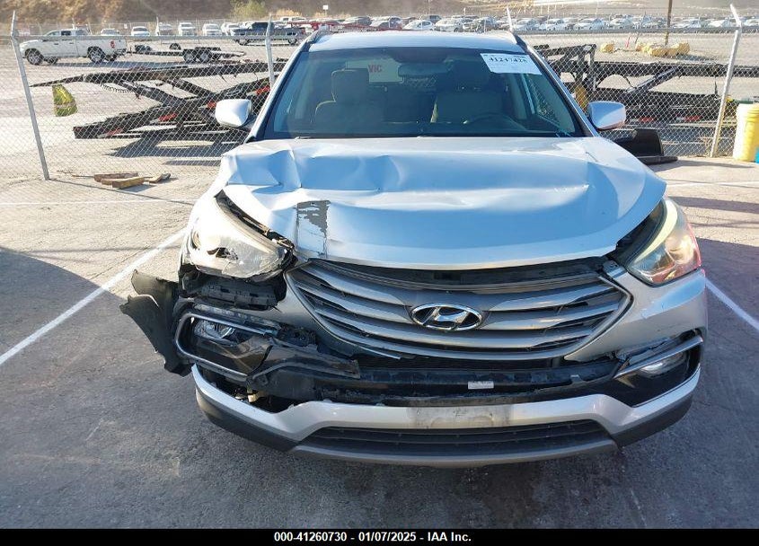 2017 HYUNDAI SANTA FE SPORT 2.4L VIN: 5XYZU3LB4HG462514