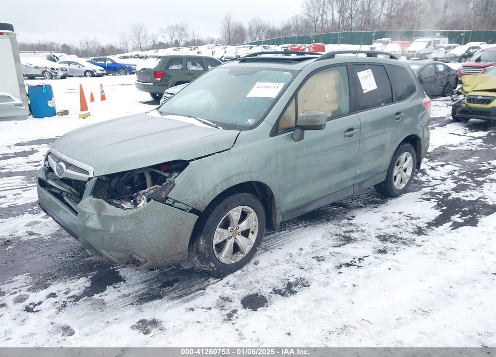 2014 SUBARU FORESTER 2.5I PREMIUM VIN: JF2SJAEC1EH437496