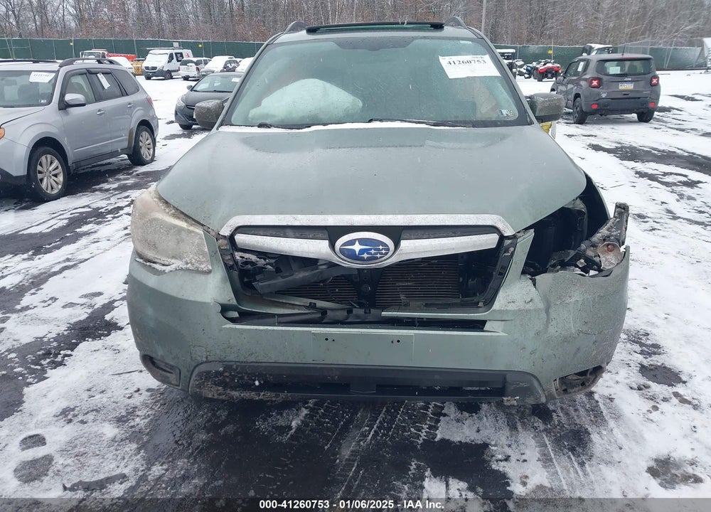 2014 SUBARU FORESTER 2.5I PREMIUM VIN: JF2SJAEC1EH437496