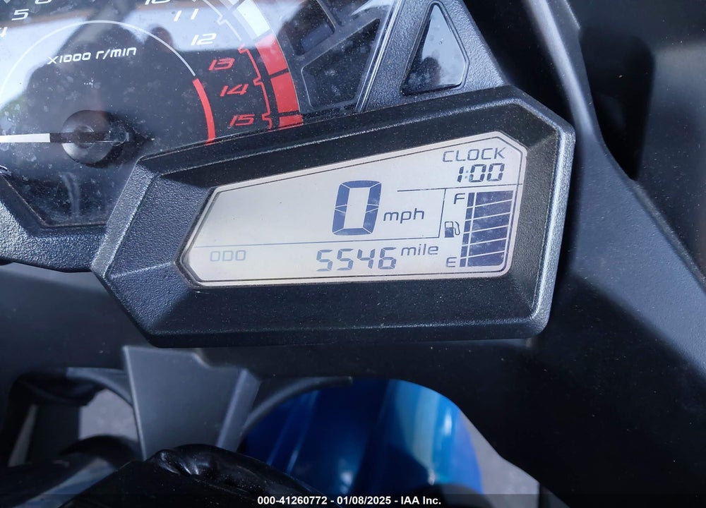 2017 KAWASAKI EX300 A VIN: JKAEX8A16HDA30760