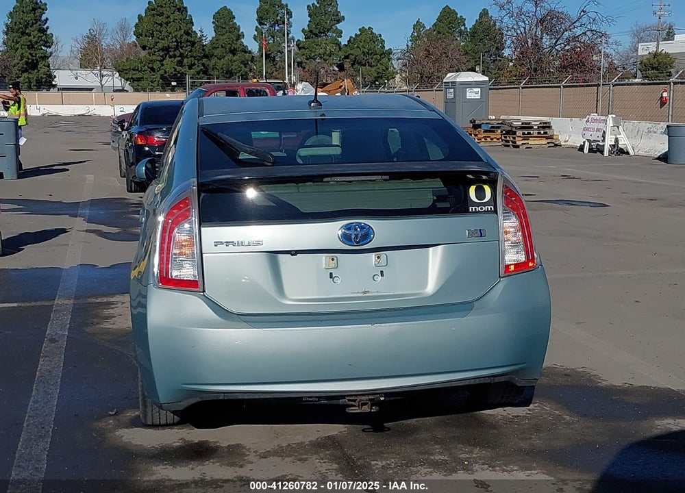 2012 TOYOTA PRIUS THREE VIN: JTDKN3DUXC5424804