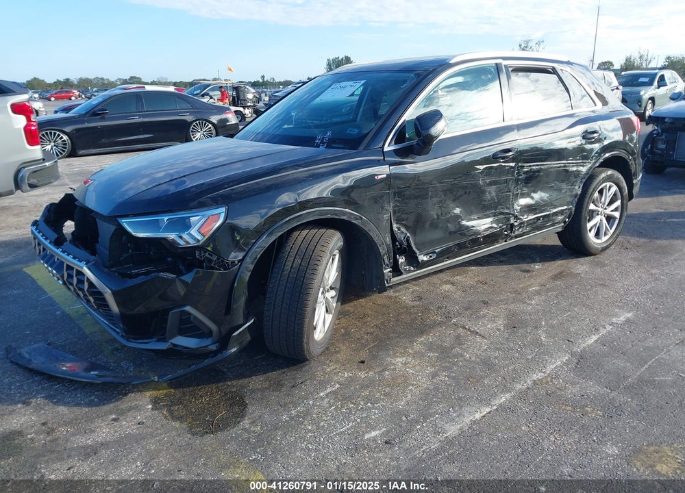 2024 AUDI Q3 PREMIUM 45 TFSI S LINE QUATTRO TIPTRONIC VIN: WA1DECF37R1121714