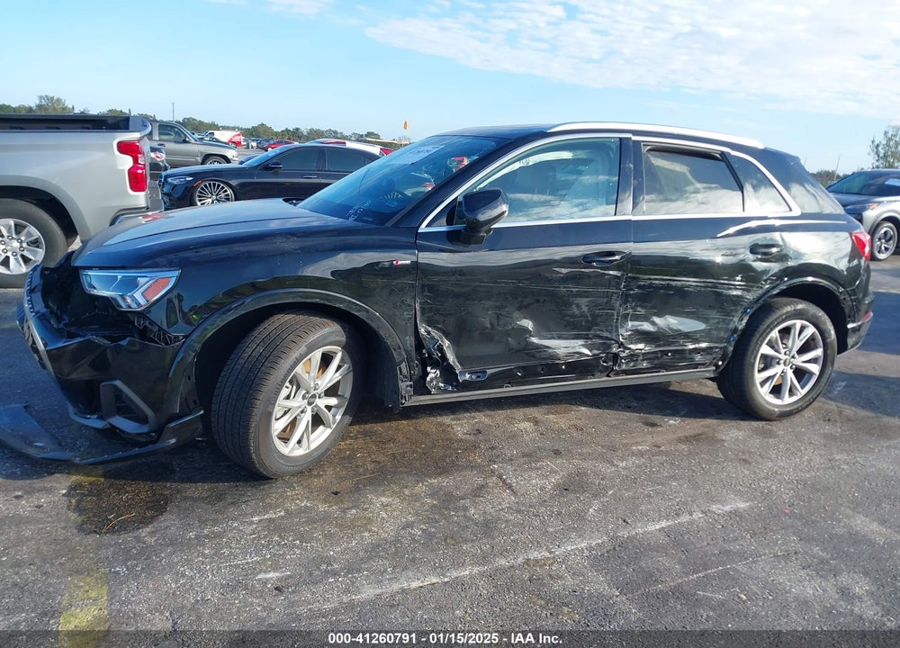 2024 AUDI Q3 PREMIUM 45 TFSI S LINE QUATTRO TIPTRONIC VIN: WA1DECF37R1121714