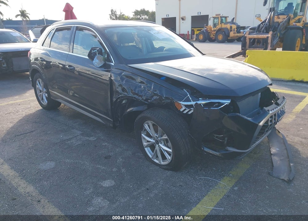 2024 AUDI Q3 PREMIUM 45 TFSI S LINE QUATTRO TIPTRONIC VIN: WA1DECF37R1121714