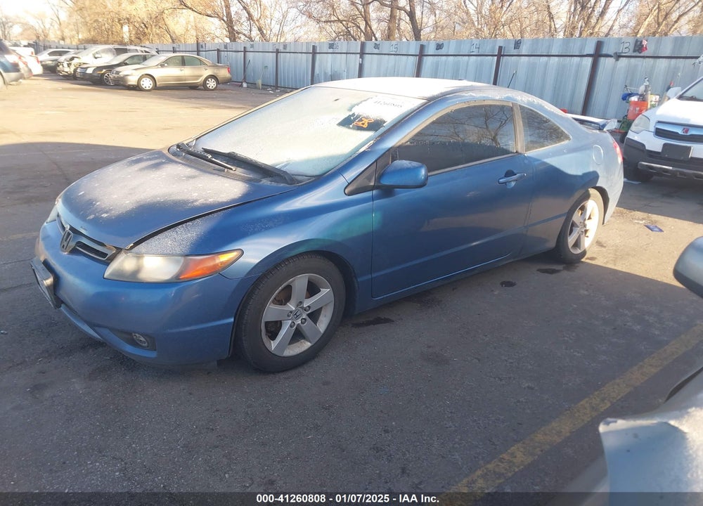 2006 HONDA CIVIC EX VIN: 2HGFG118X6H527825