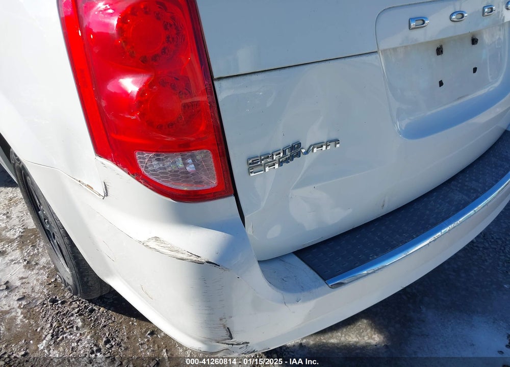2011 DODGE GRAND CARAVAN C/V VIN: 2D4RN1AG9BR664089