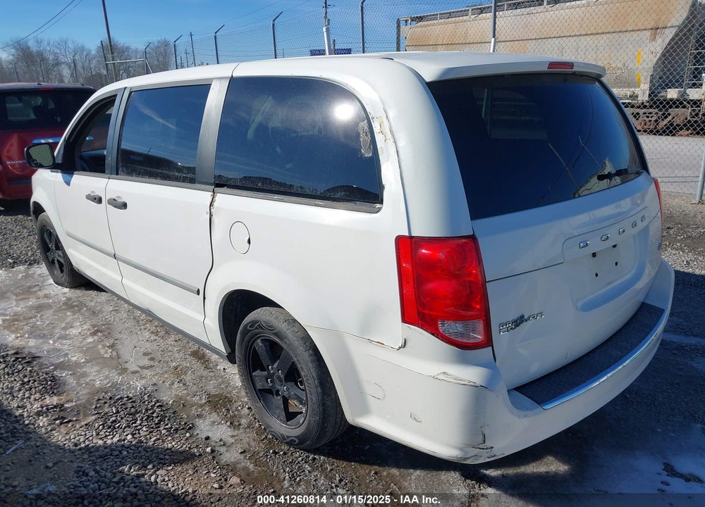 2011 DODGE GRAND CARAVAN C/V VIN: 2D4RN1AG9BR664089