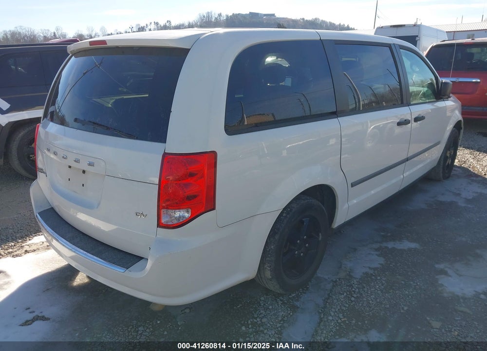 2011 DODGE GRAND CARAVAN C/V VIN: 2D4RN1AG9BR664089