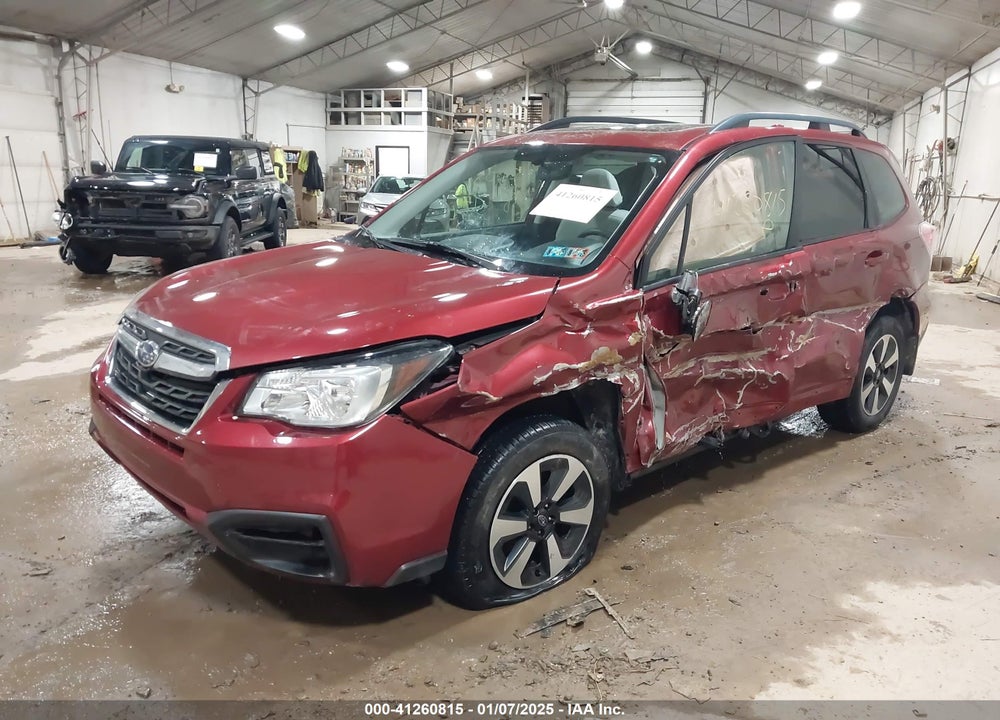 2018 SUBARU FORESTER 2.5I PREMIUM VIN: JF2SJAEC1JH563383