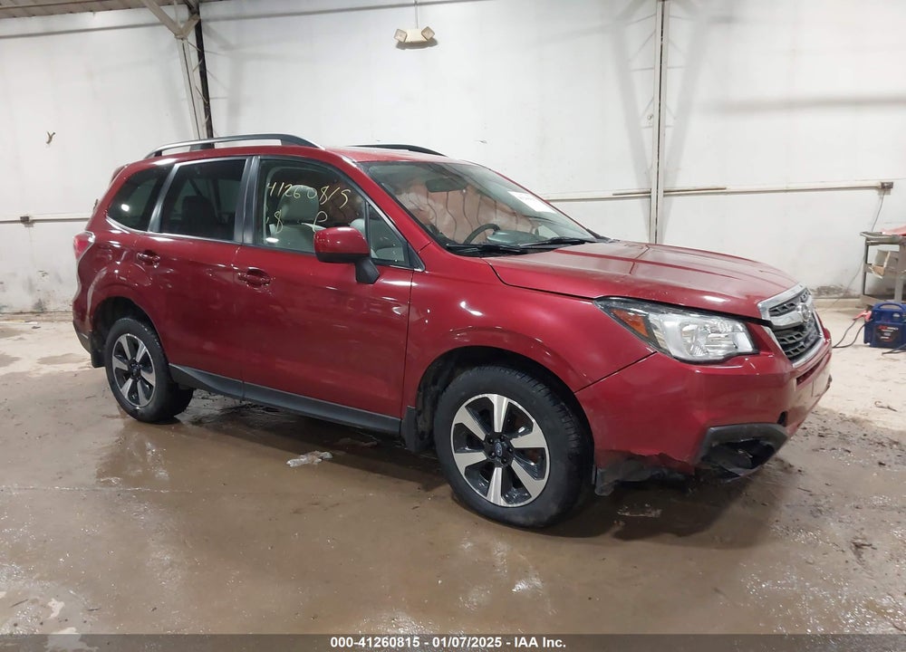 2018 SUBARU FORESTER 2.5I PREMIUM VIN: JF2SJAEC1JH563383