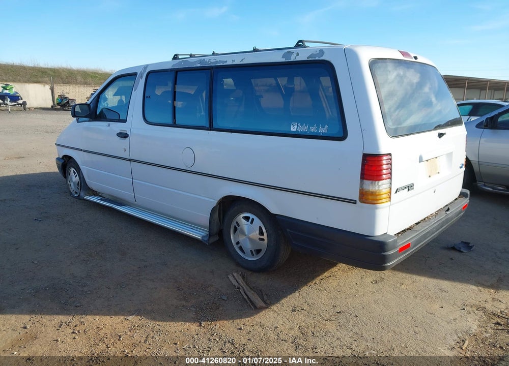 1996 FORD AEROSTAR VIN: 1FMDA31X9TZA67011