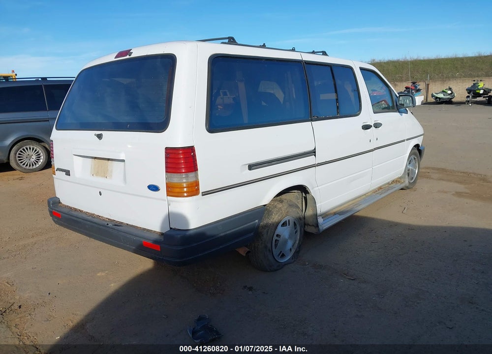 1996 FORD AEROSTAR VIN: 1FMDA31X9TZA67011