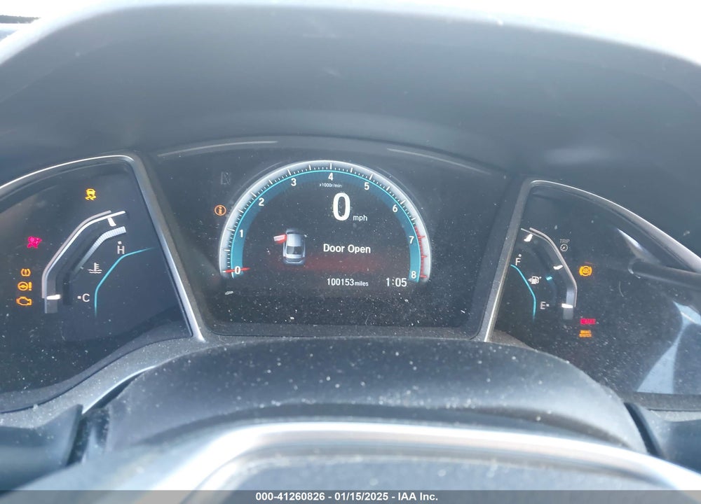 2017 HONDA CIVIC VIN: 19XFC2F72HE038995