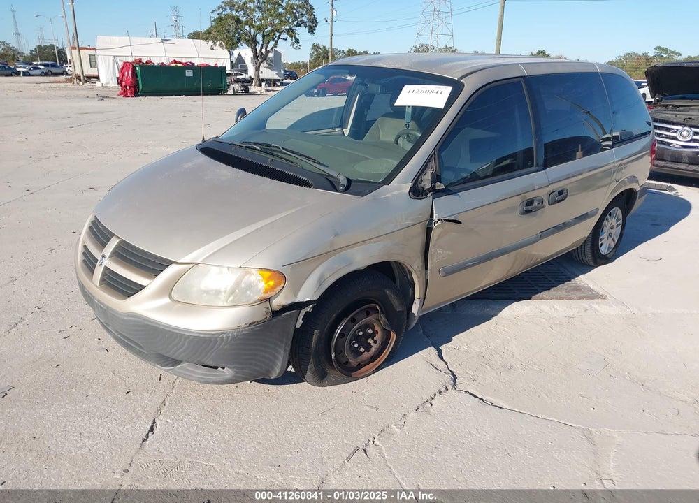 2005 DODGE CARAVAN SE VIN: 1D4GP25B95B429684
