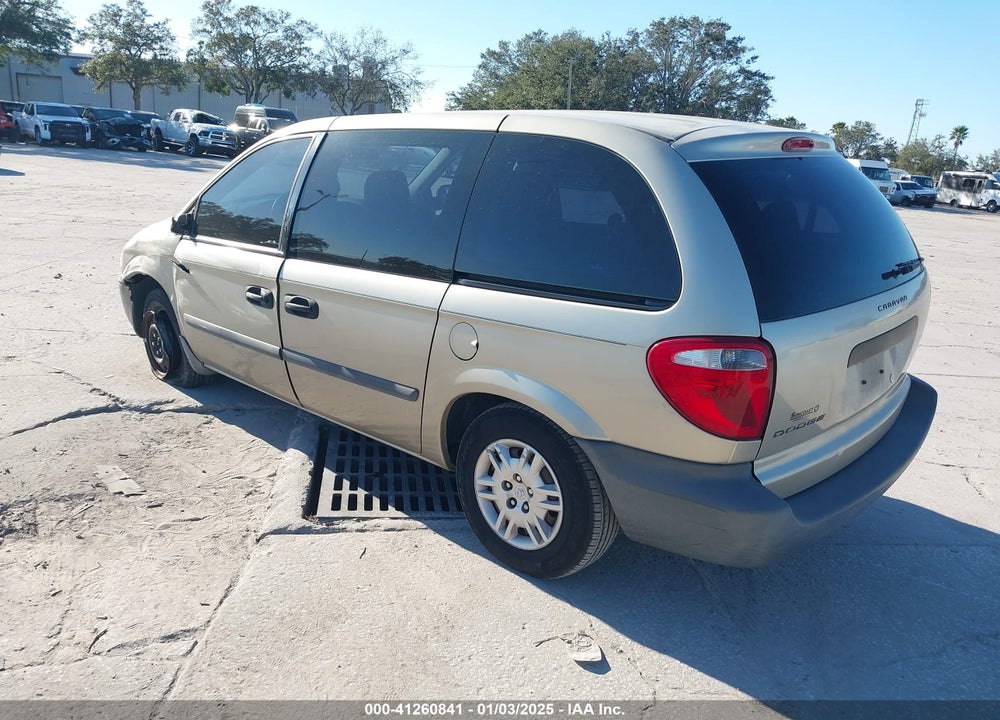 2005 DODGE CARAVAN SE VIN: 1D4GP25B95B429684