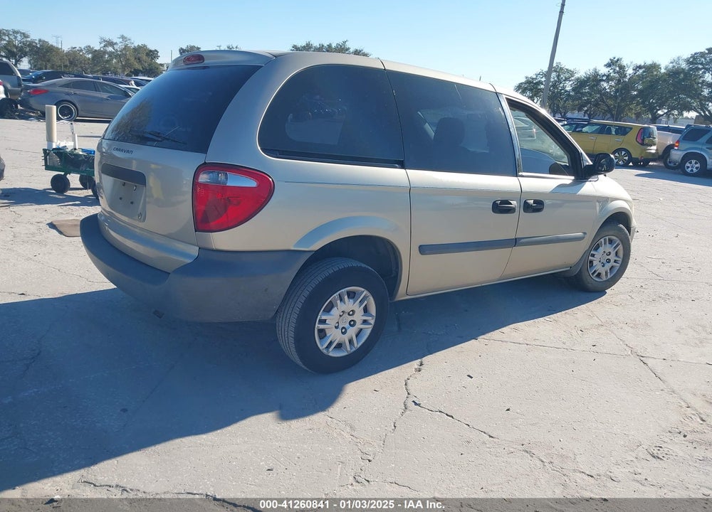 2005 DODGE CARAVAN SE VIN: 1D4GP25B95B429684