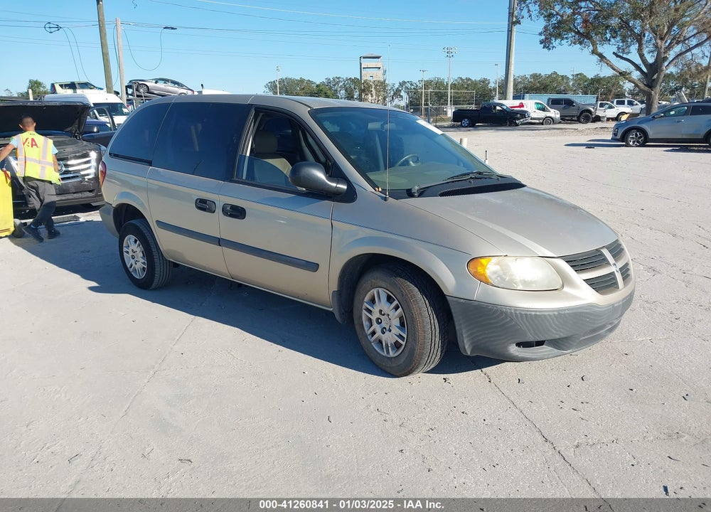 2005 DODGE CARAVAN SE VIN: 1D4GP25B95B429684