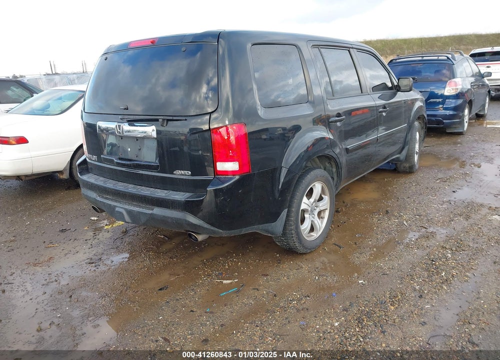 2012 HONDA PILOT EX VIN: 5FNYF4H47CB080886