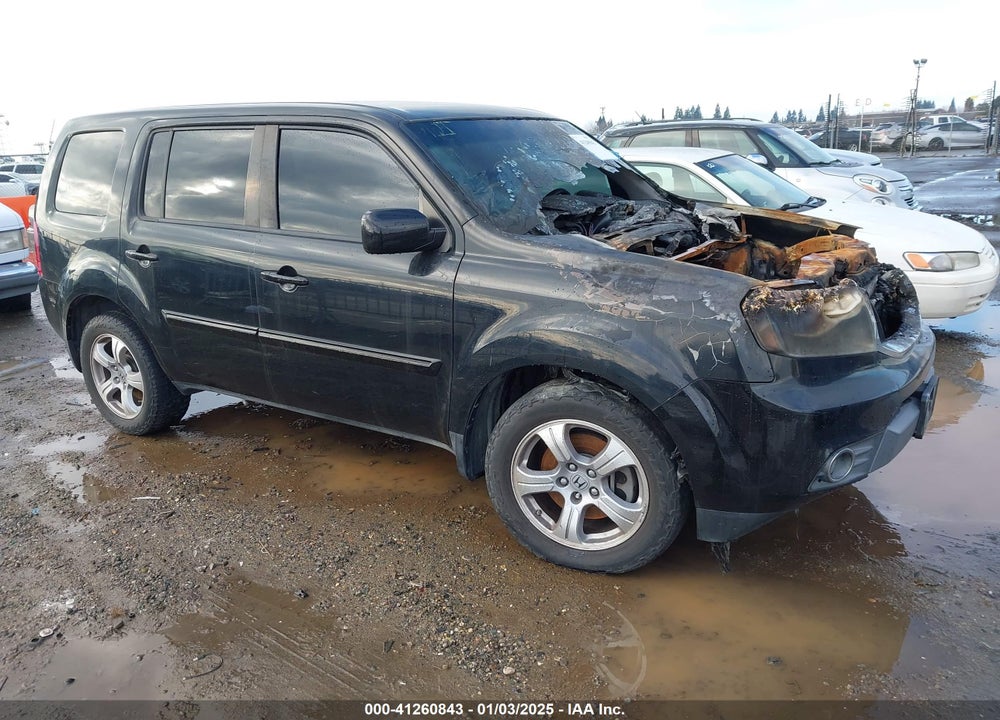 2012 HONDA PILOT EX VIN: 5FNYF4H47CB080886