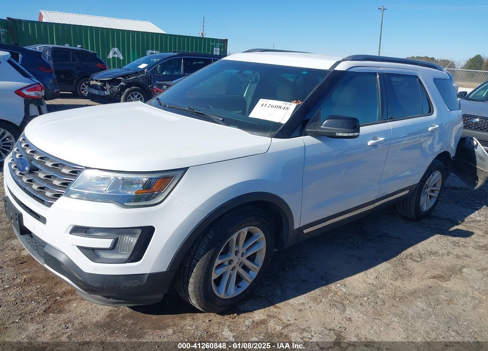 2017 FORD EXPLORER XLT VIN: 1FM5K7D88HGA40575