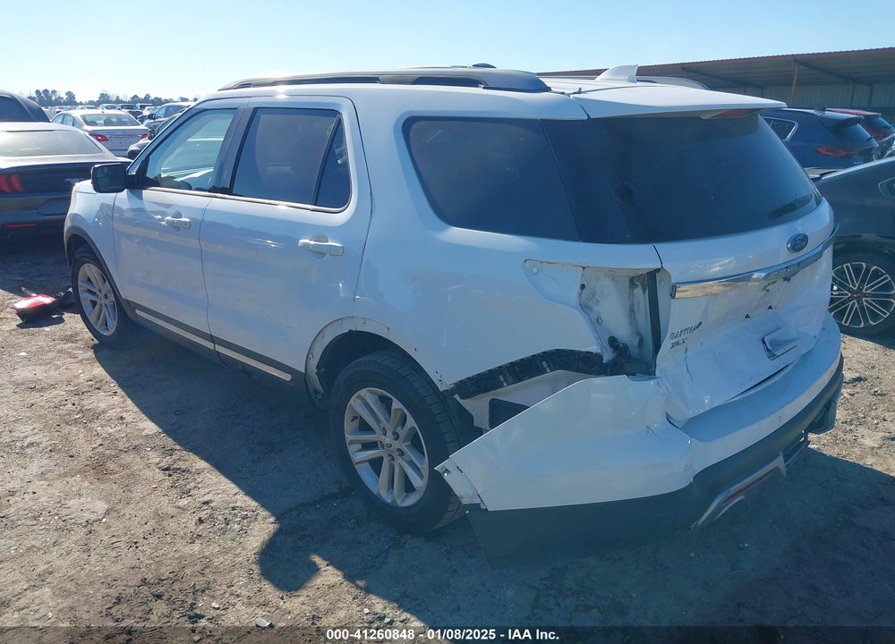 2017 FORD EXPLORER XLT VIN: 1FM5K7D88HGA40575