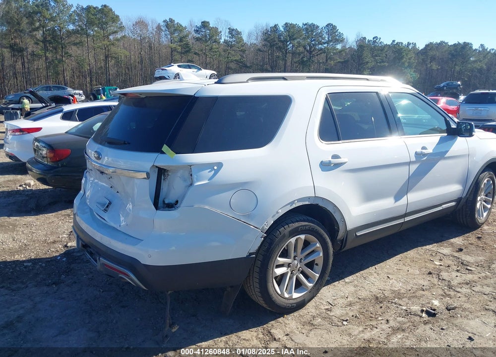 2017 FORD EXPLORER XLT VIN: 1FM5K7D88HGA40575