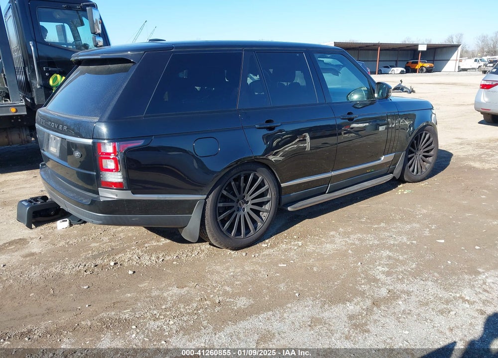 2013 LAND ROVER RANGE ROVER VIN: SALGS2EF3DA116321