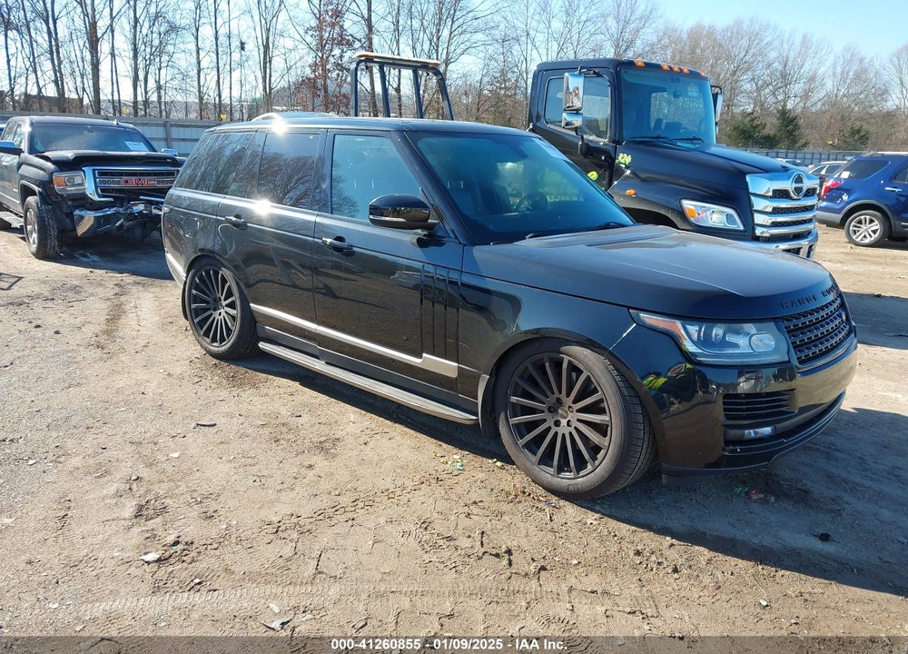 2013 LAND ROVER RANGE ROVER VIN: SALGS2EF3DA116321