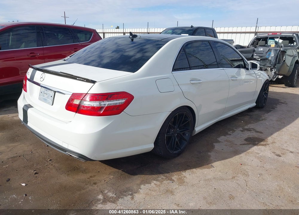 2011 MERCEDES-BENZ E 550 VIN: WDDHF7CB1BA287486