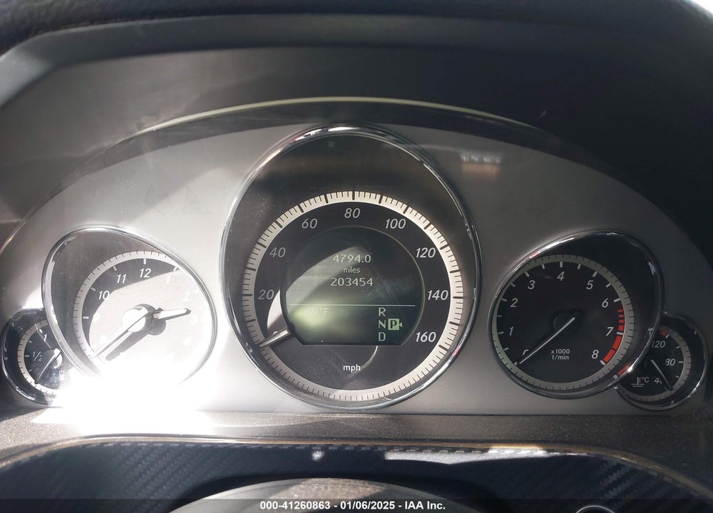 2011 MERCEDES-BENZ E 550 VIN: WDDHF7CB1BA287486