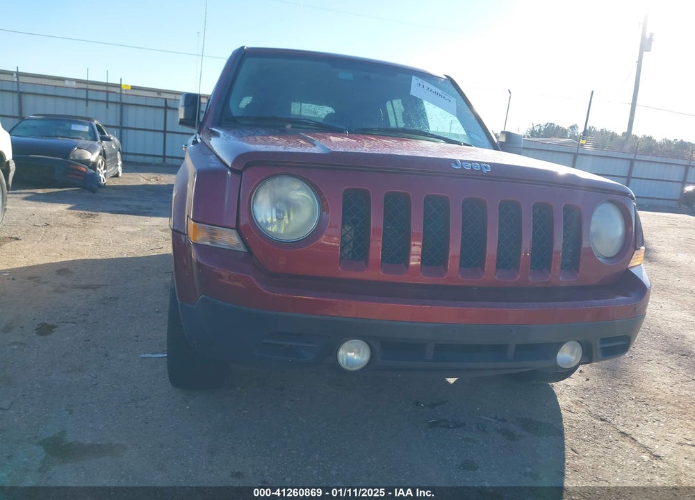 2012 JEEP PATRIOT SPORT VIN: 1C4NJRBB7CD553327