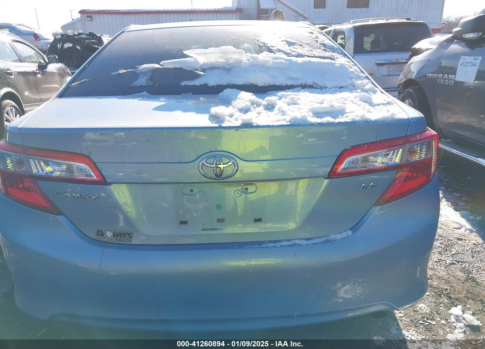 2012 TOYOTA CAMRY VIN: 4T4BF1FK0CR194579
