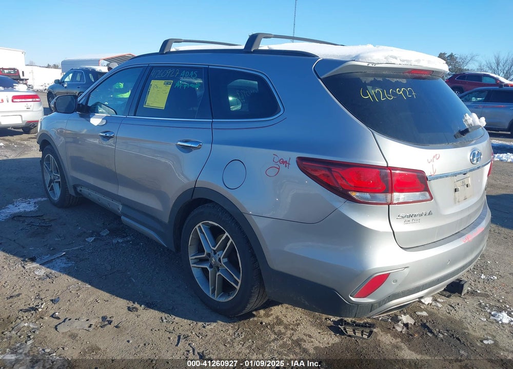 2017 HYUNDAI SANTA FE LIMITED ULTIMATE VIN: KM8SRDHFXHU236685