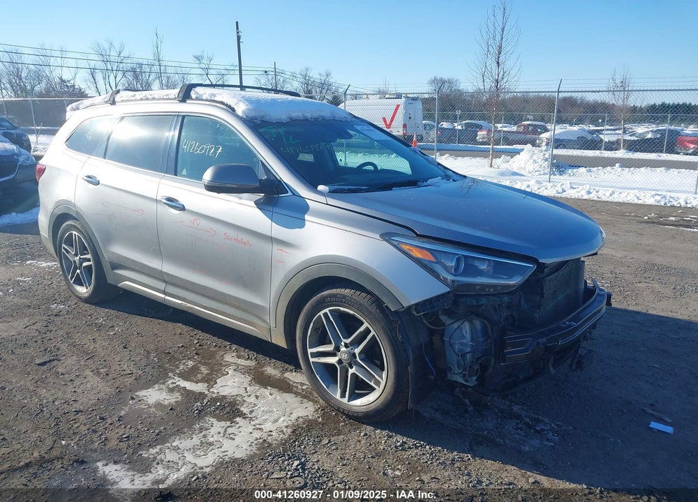 2017 HYUNDAI SANTA FE LIMITED ULTIMATE VIN: KM8SRDHFXHU236685