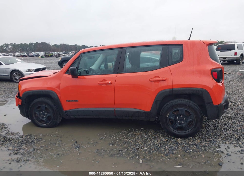 2017 JEEP RENEGADE SPORT FWD VIN: ZACCJAAB6HPF47411