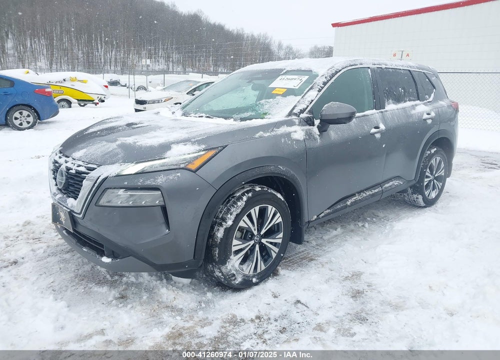 2021 NISSAN ROGUE SV INTELLIGENT AWD VIN: 5N1AT3BB2MC677997