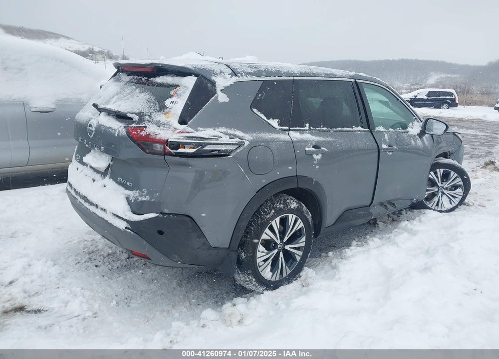 2021 NISSAN ROGUE SV INTELLIGENT AWD VIN: 5N1AT3BB2MC677997