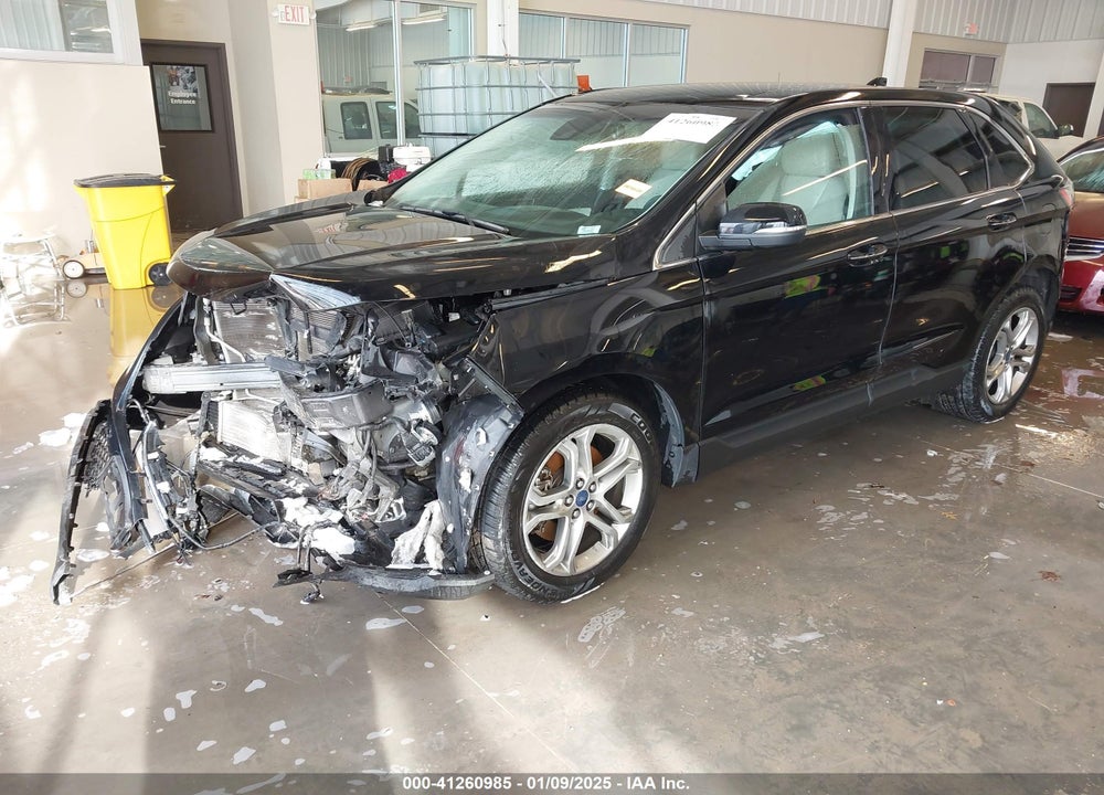 2016 FORD EDGE TITANIUM VIN: 2FMPK4K9XGBB82628